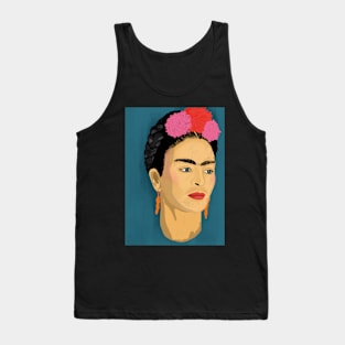 Blue Frida Tank Top